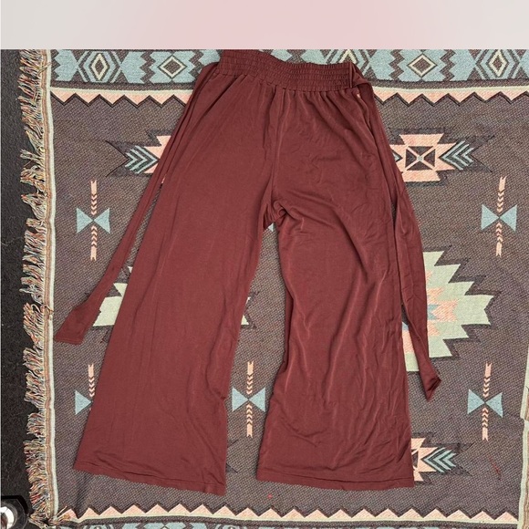 Fabletics Womens Wide Leg Yoga Leggings Sweat Pants Small - Picture 2 of 4